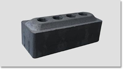 Production process of pre baked anode