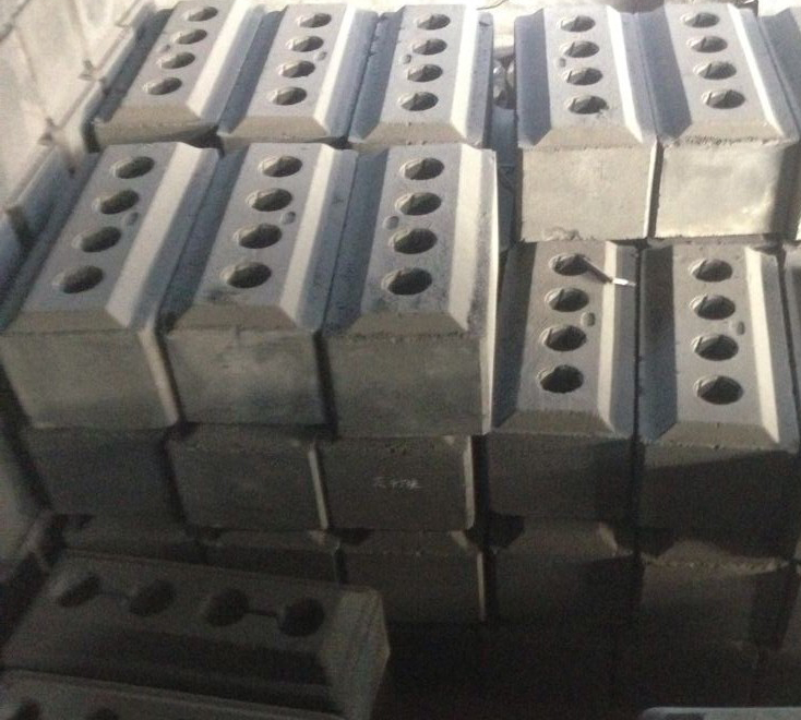 Production process of pre baked anode carbon block